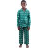 imageUltra Game Youth NBA Official 2Piece Super Soft Button Down Pajamas SetBoys Sizes