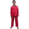 imageUltra Game Youth NBA Official 2Piece Super Soft Button Down Pajamas SetBoys Sizes