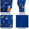 imageUltra Game Youth NBA Official 2Piece Super Soft Button Down Pajamas SetToddler Sizes