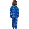 imageUltra Game Youth NBA Official 2Piece Super Soft Button Down Pajamas SetToddler Sizes