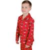 imageUltra Game Youth NBA Official 2Piece Super Soft Button Down Pajamas SetToddler Sizes