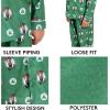 imageUltra Game Youth NBA Official 2Piece Super Soft Button Down Pajamas SetToddler Sizes