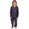 imageUltra Game Youth NBA Official 2Piece Super Soft Button Down Pajamas SetToddler Sizes