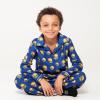 imageUltra Game Youth NBA Official 2Piece Super Soft Button Down Pajamas SetToddler Sizes
