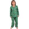 imageUltra Game Youth NBA Official 2Piece Super Soft Button Down Pajamas SetToddler Sizes