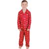 imageUltra Game Youth NBA Official 2Piece Super Soft Button Down Pajamas SetToddler Sizes