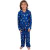 imageUltra Game Youth NBA Official 2Piece Super Soft Button Down Pajamas SetToddler Sizes