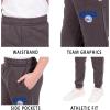 imageUltra Game Youth NBA Official Super Soft Jogger SweatpantsHeather Charcoal