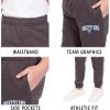imageUltra Game Youth NBA Official Super Soft Jogger SweatpantsHeather Charcoal