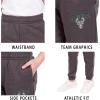 imageUltra Game Youth NBA Official Super Soft Jogger SweatpantsHeather Charcoal