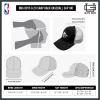 imageUltra Game Youth NBA Official Ultimate Snap Back Baseball Cap HatBlack
