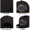 imageUltra Game Youth NBA Official Ultimate Snap Back Baseball Cap HatBlack