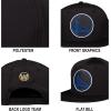 imageUltra Game Youth NBA Official Ultimate Snap Back Baseball Cap HatBlack