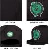 imageUltra Game Youth NBA Official Ultimate Snap Back Baseball Cap HatBlack