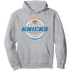 imageNBA New York Knicks The Rock Pullover HoodieHeather Grey