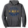 imageNBA Official Indiana Pacers Baseline Hunch Pullover HoodieDark Heather Grey