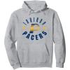 imageNBA Official Indiana Pacers Baseline Hunch Pullover HoodieHeather Grey