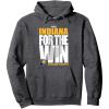 imageNBA Official Indiana Pacers For the Win Playoffs 2025 Pullover HoodieDark Heather Grey