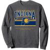 imageNBA Official Indiana Pacers Up Top SweatshirtDark Heather Grey