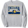 imageNBA Official Indiana Pacers Up Top SweatshirtHeather Grey