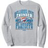 imageNBA Official Oklahoma City Thunder 2025 Playoffs Showtime SweatshirtHeather Grey