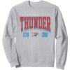 imageNBA Official Oklahoma City Thunder Battle Tested SweatshirtHeather Grey