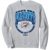 imageNBA Official Oklahoma City Thunder Exclusive 2025 Playoffs SweatshirtHeather Grey