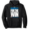 imageNBA Official Oklahoma City Thunder For the Win Playoffs 2025 Pullover HoodieBlack