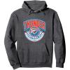 imageNBA Official Oklahoma City Thunder Hobby Pullover HoodieDark Heather Grey