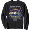 imageNBA Rivals Los Angeles Lakers VS Golden State Warriors SweatshirtBlack