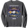 imageNBA Rivals Los Angeles Lakers VS Golden State Warriors SweatshirtDark Heather Grey