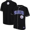 imageUltra Game Mens Mesh Button Down Baseball Jersey Tee ShirtBlack 23