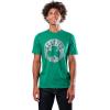 imageUltra Game Mens NBA Official Brushed Reflective Logo Tee ShirtKelly Green