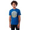 imageUltra Game Mens NBA Official Brushed Reflective Logo Tee ShirtRoyal