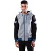 imageUltra Game Mens NBA Official Full Zip Fleece Hoodie Letterman Varsity JacketTeam Color