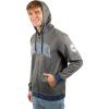 imageUltra Game Mens Soft Fleece Full Zip Jacket HoodieHeather Charcoal