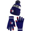 imageUltra Game NBA Boys Girls Super Soft Winter Beanie Knit Hat With Extra Warm Touch Screen GlovesTeam Color