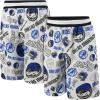 imageUltra Game NBA Boys NBA Official AllOver Print Basketball ShortsWhite