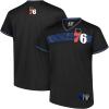 imageUltra Game NBA Mens Jersey VNeck Mesh Short Sleeve Tee ShirtBlack 23