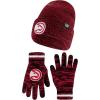 imageUltra Game NBA Official Boys Super Soft Winter Beanie Knit Hat with Extra Warm Touch Screen GlovesTeam Color