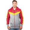 imageUltra Game NBA mens Ultra Game Nba Mens Contrast Back Cut Full Zip Hoodie SweatshirtWine