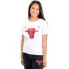imageUltra Game Womens NBA Official Soft Vintage Distressed Graphics TShirtChicago Bulls