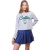 imageUltra Game Womens NBA Official SuperSoft Crop Top ShirtHeather Grey