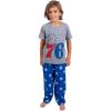 imageUltra Game Youth NBA Official 2 Piece Pjs Lounge Pants ampamp Tee SetToddler Sizes