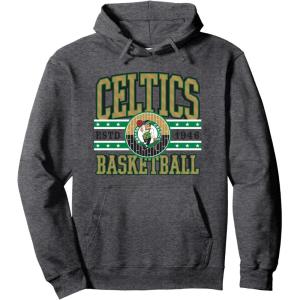 imageNBA Boston Celtics Courtside Pullover HoodieDark Heather Grey
