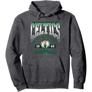 imageNBA Boston Celtics Homecourt Advantage Pullover HoodieDark Heather Grey