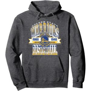 imageNBA Golden State Warriors Gametime Pullover HoodieDark Heather Grey