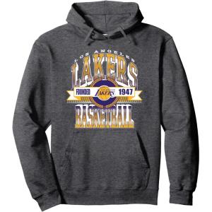 imageNBA Los Angeles Lakers Gametime Pullover HoodieDark Heather Grey