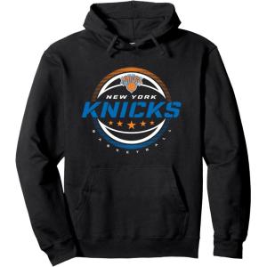 imageNBA New York Knicks The Rock Pullover HoodieBlack