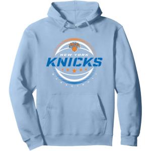 imageNBA New York Knicks The Rock Pullover HoodieDusty Blue
